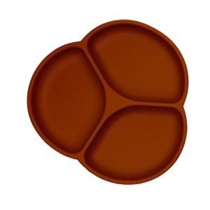 Plato chocolate punto de color